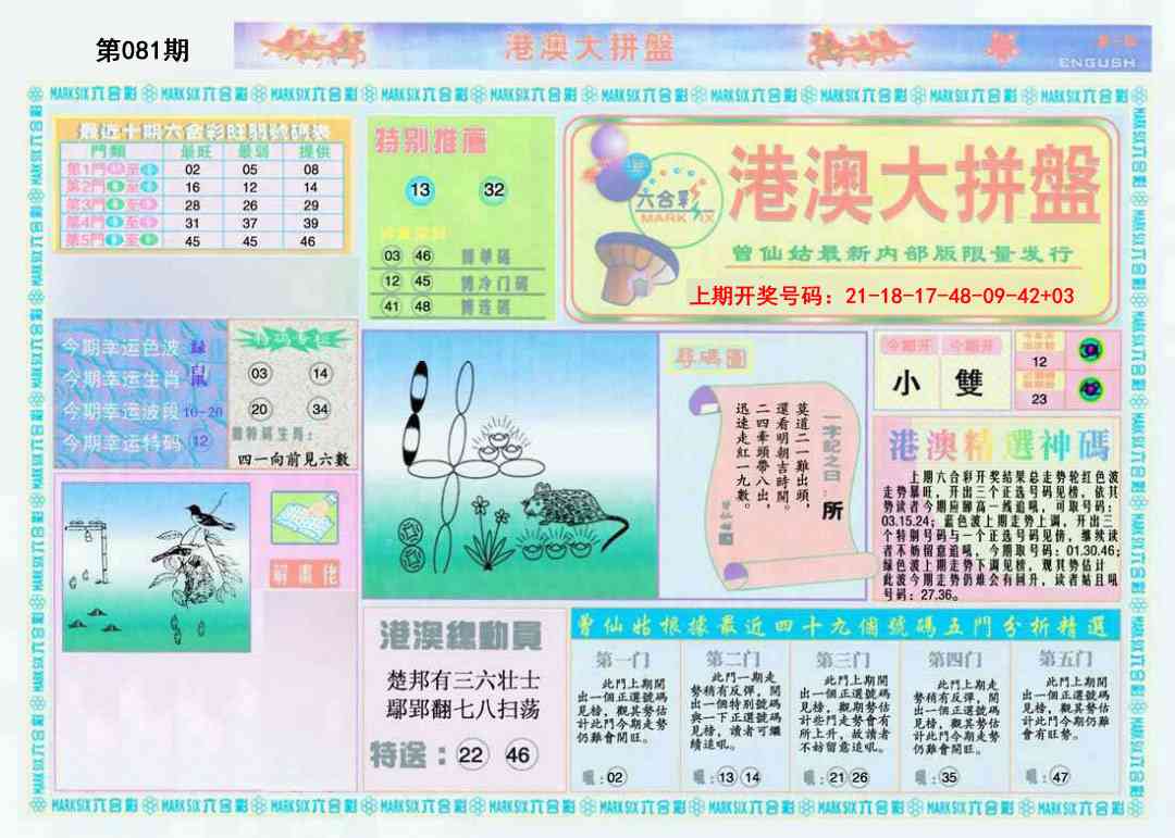 081期港澳大拼盘A[图]