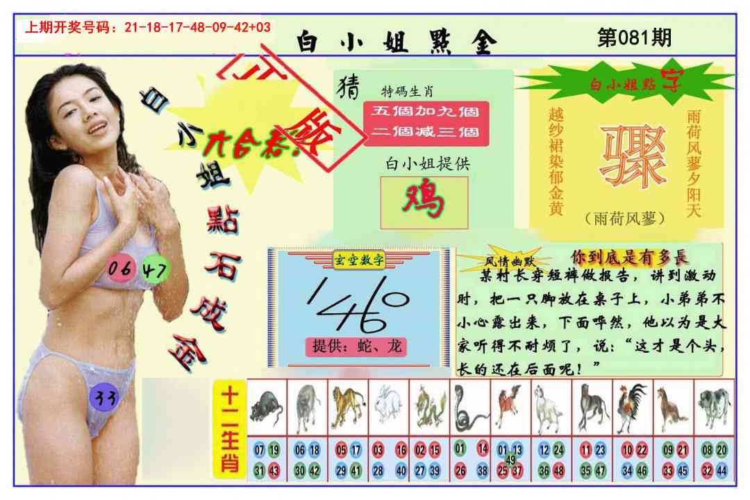 081期白小姐点金[图]